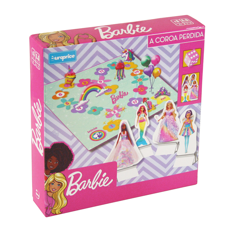 Jogo Tabuleiro 'Barbie - A Coroa Perdida' - Joana a Terapeuta e a Mãe!
